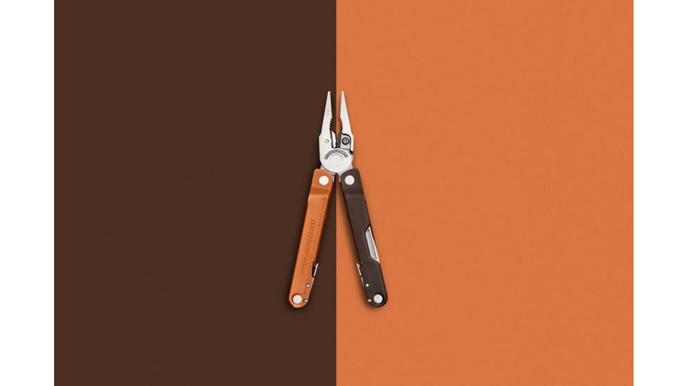 Leatherman Rebar 2.9in Multi-Tool, 420HC Stainless Steel, Burnt Sienna, Sienna, 833312