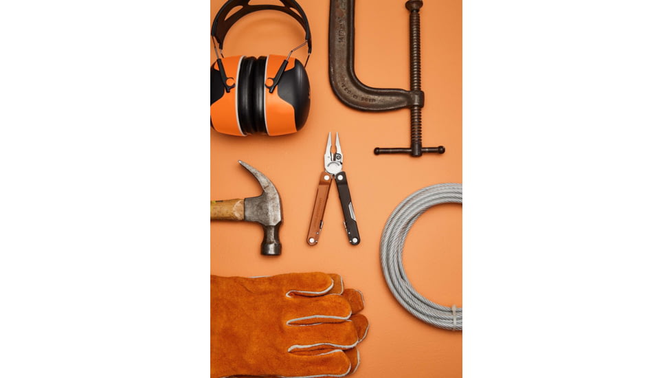 Leatherman Rebar 2.9in Multi-Tool, 420HC Stainless Steel, Burnt Sienna, Sienna, 833312