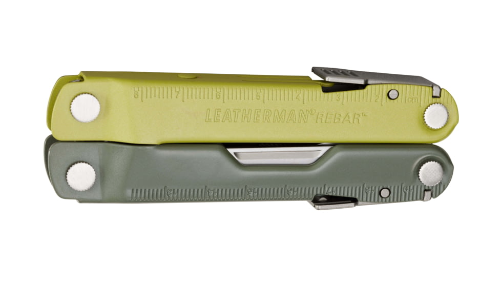 Leatherman Rebar 2.9in Multi-Tool, 420HC Stainless Steel, Mossy Slate, Moss, 833314