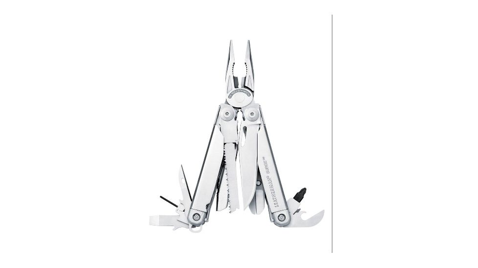 Leatherman Surge  Standard Stainless Finish, Sheath, Open 830159A