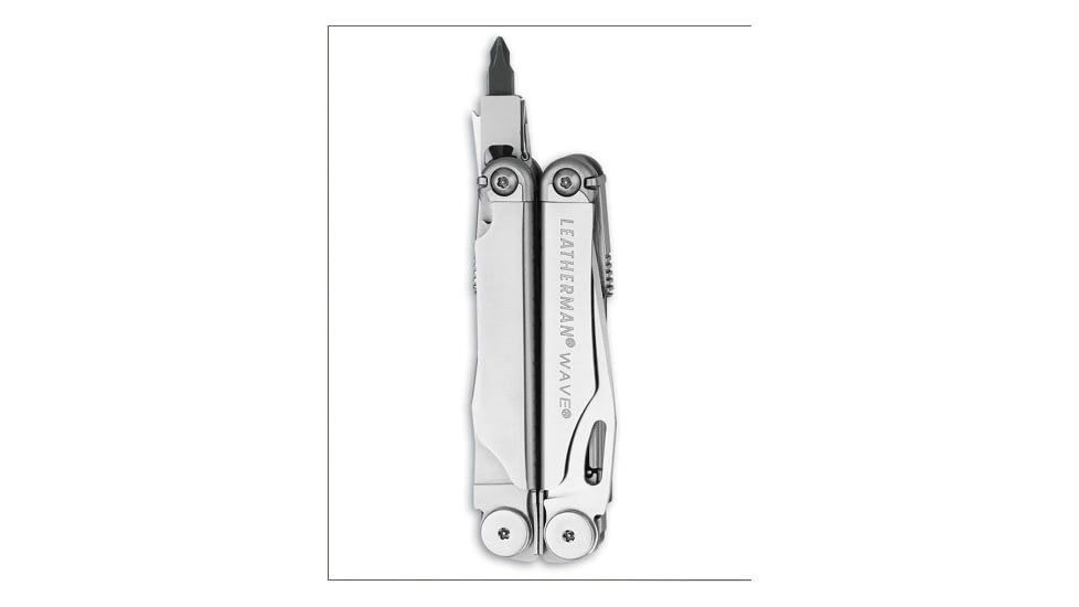 Leatherman Wave  Standard Stainless, Sheath, Parially Closed