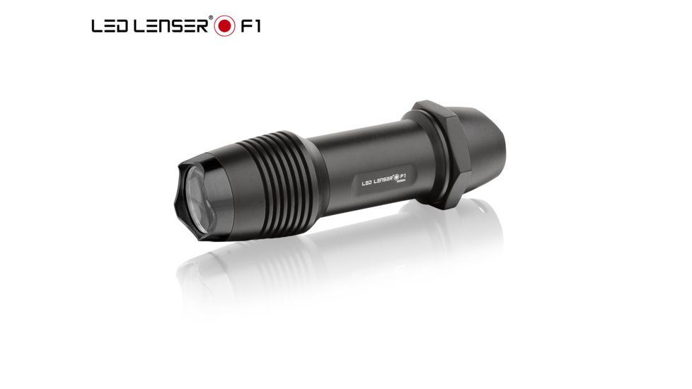 LED Lenser F1 Flashlight, Black 880122