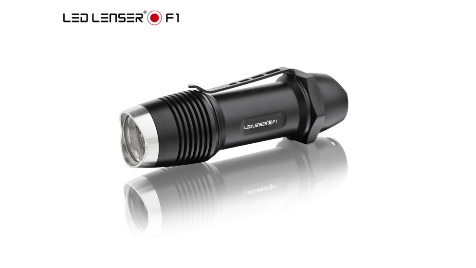 LED Lenser F1 Flashlight, Black 880122