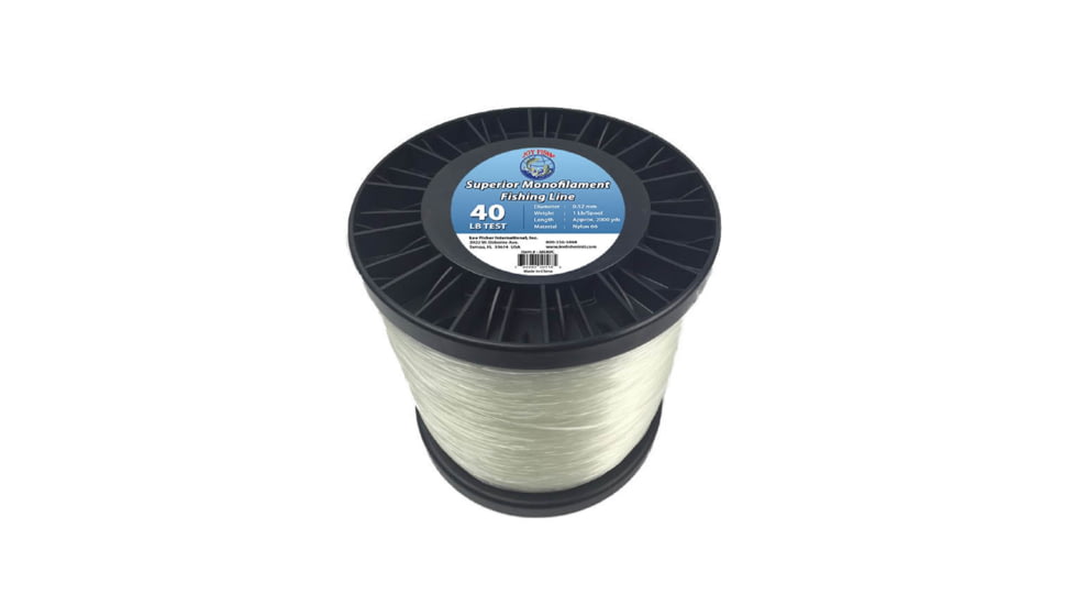 Lee Fisher International Joy Fish 5 Lb Spool Monofilament Fishing Line-40Lb Clear 5001236