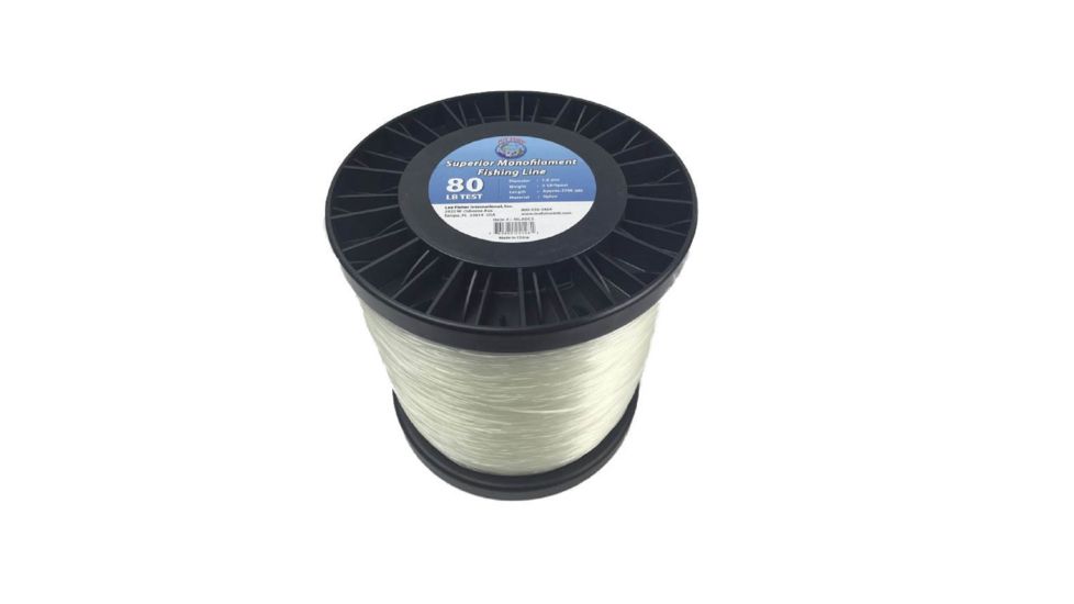 Lee Fisher International Joy Fish 5 Lb Spool Monofilament Fishing Line-80Lb Clear 5001242