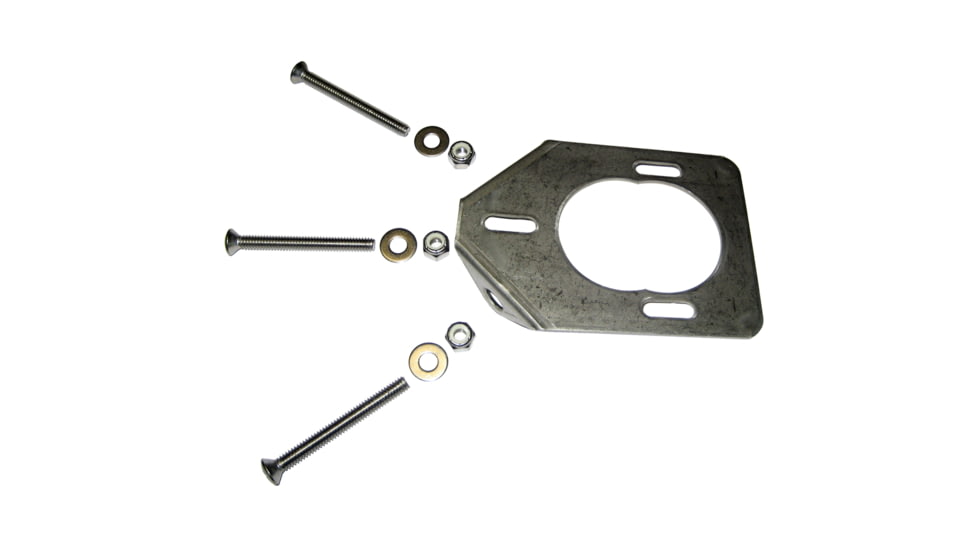 Lee's Tackle Steel Backing Plate f/Heavy Rod Holders Stainless 31174