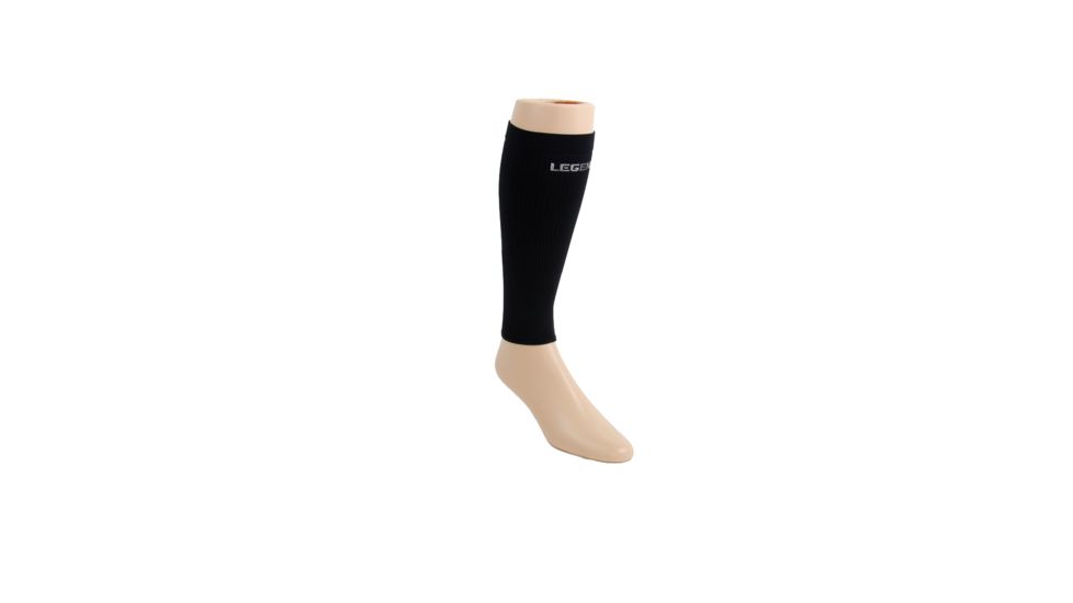 Legend Compression Wear LEGEND Compression Leg Sleeves, Black, Extra Small, NSN N, LCS1BK