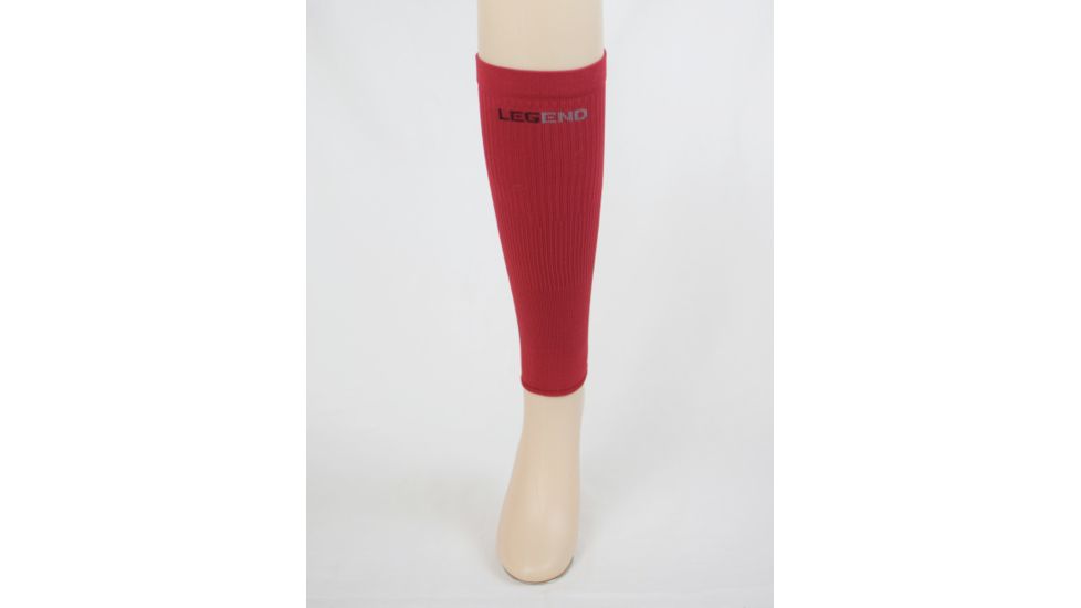 Legend Compression Wear LEGEND Compression Leg Sleeves, Red, Extra Small, NSN N, LCS1RD