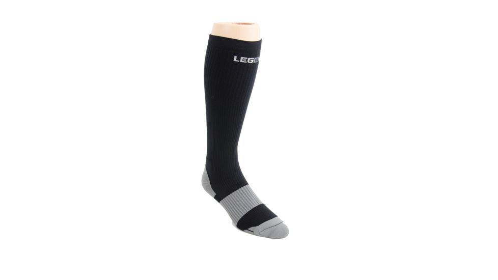 Legend Compression Wear LEGEND Compression Performance Socks, Black, Small, NSN N, LPS1BK