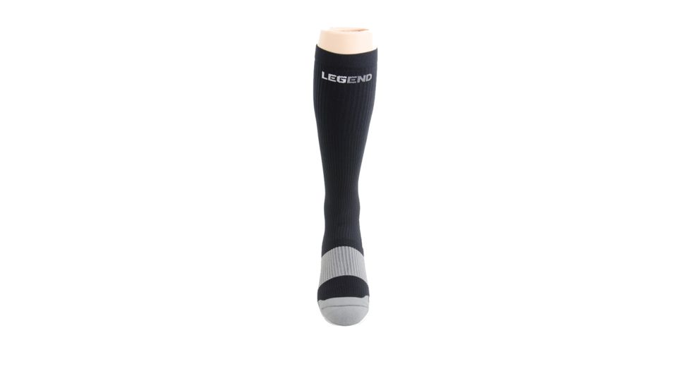 Legend Compression Wear LEGEND Compression Performance Socks, Black, Small, NSN N, LPS1BK