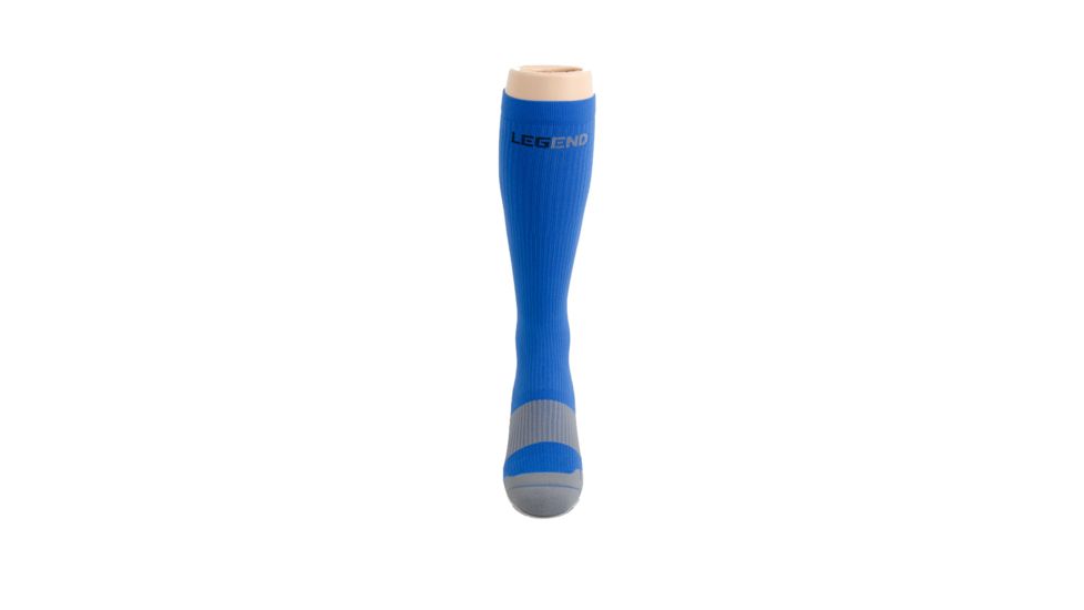 Legend Compression Wear LEGEND Compression Performance Socks, Blue, Extra Large, NSN N, LPS4BL