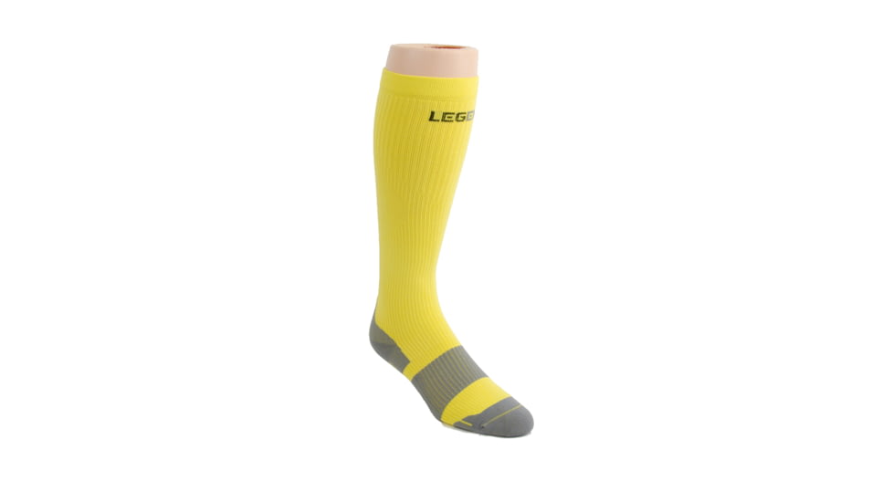 Legend Compression Wear LEGEND Compression Performance Socks, Yellow, Small, NSN N, LPS1YW