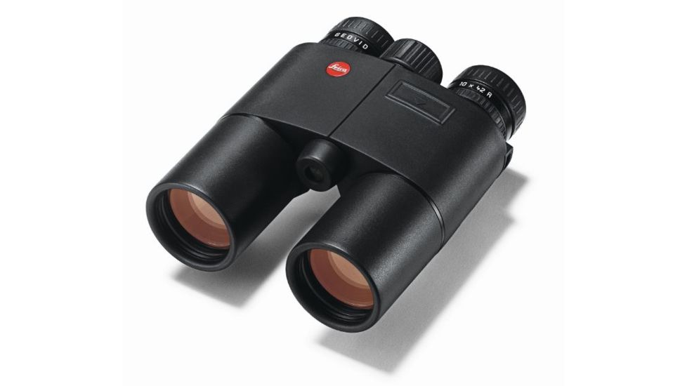 Leica 10x42 Geovid-R - Yards w/ EHR, BLK 40428