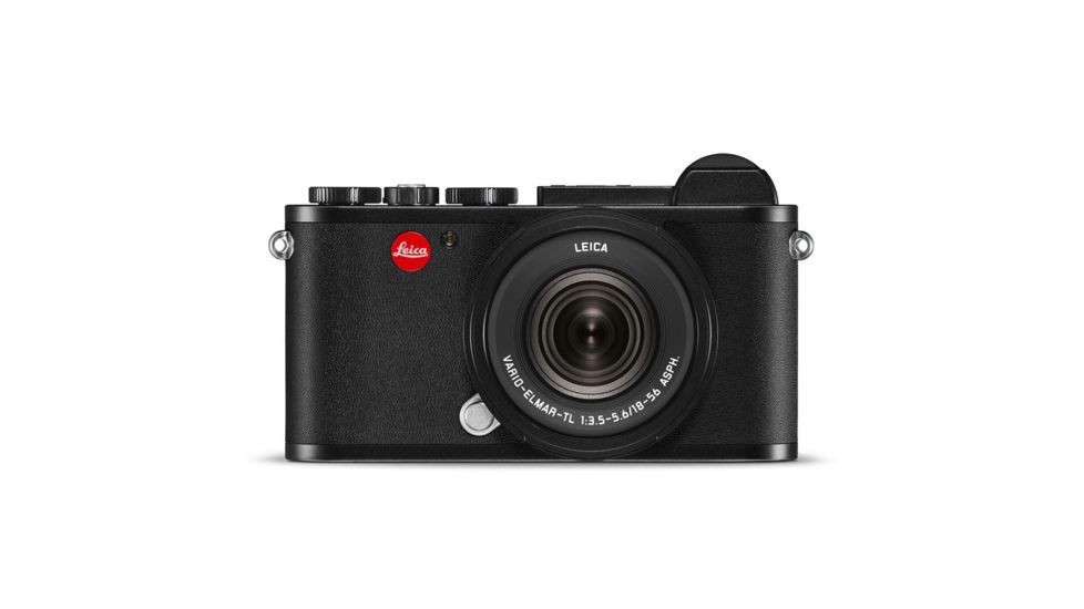 Leica CL Vario 24 MP Camera Kit,Black w/Vario-Elmar-TL 18-56mm Lens, 19305