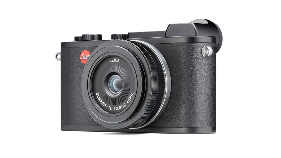 Leica CL Vario 24 MP Camera Kit w/Vario-Elmar-TL 18-56mm Lens, Black, 19341