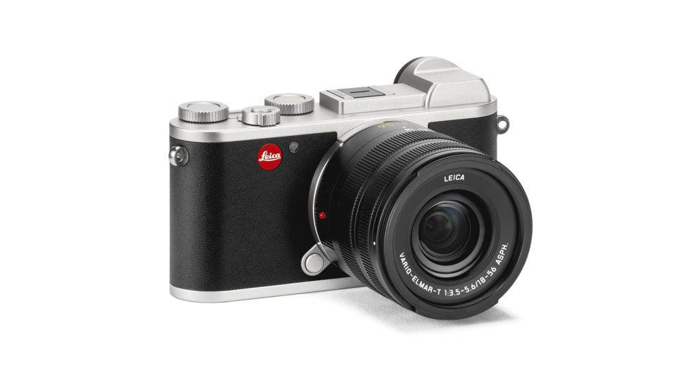 Leica CL Vario 24 MP Camera Kit w/Vario-Elmar-TL 18-56mm Lens, Silver, 19315