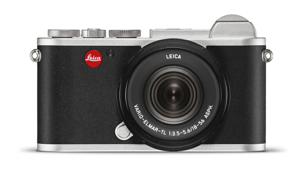 Leica CL Vario 24 MP Camera Kit w/Vario-Elmar-TL 18-56mm Lens, Silver, 19315