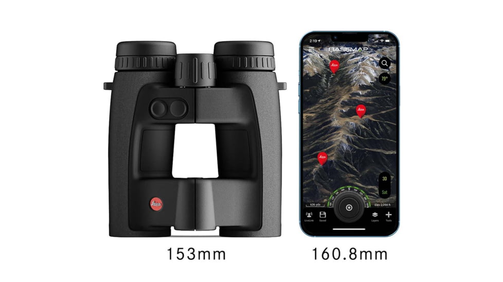 Leica Geovid Pro 10x32mm Rangefinder Binocular, Black, 40810