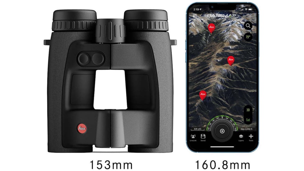 Leica Geovid Pro 8x32mm Rangefinder Binocular, Black, 40809