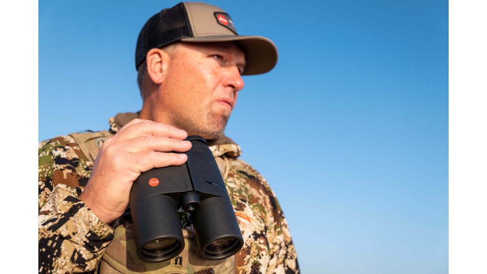 Leica Geovid R 10x42mm Rangefinder Binocular, LED, Black, 40812