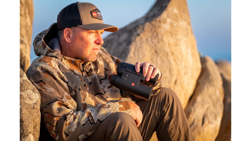 Leica Geovid R 10x42mm Rangefinder Binocular, LED, Black, 40812