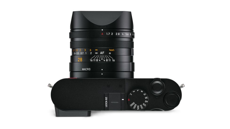Leica Q2 Digital Camera, Anodized, Black, 19050
