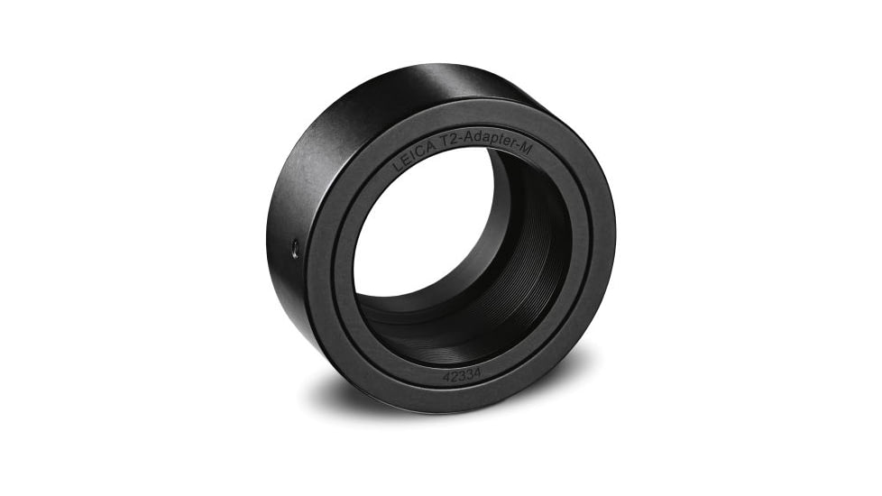 Leica T2 Lens Adapter For M-Bayonet, Black, 42334