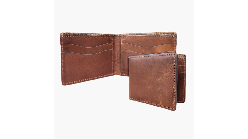 Lejon Langston Leather Wallet, Langston Whiskey, W-110WSK
