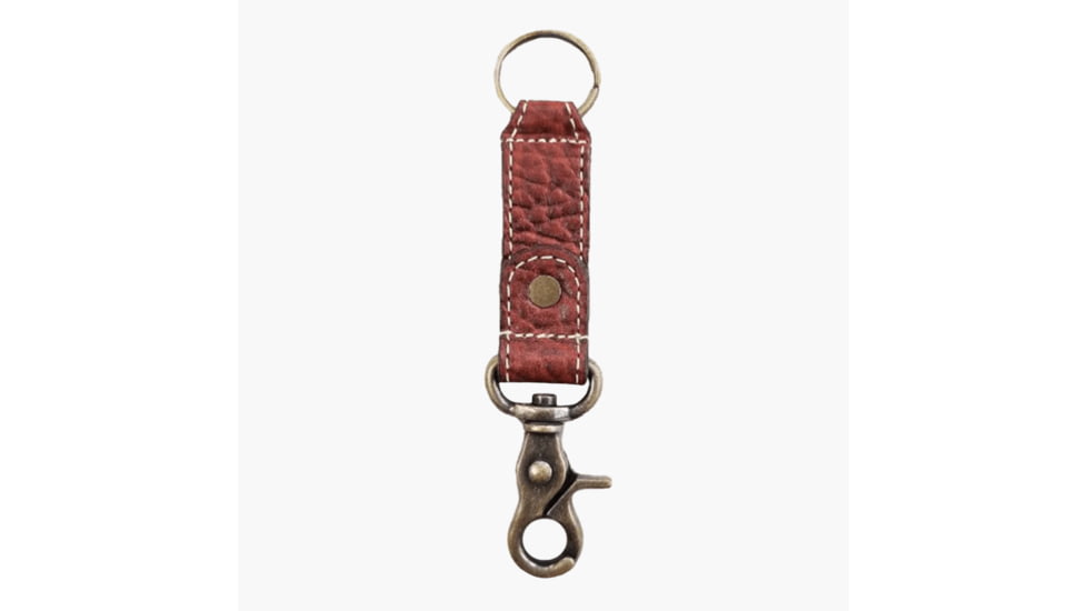 Lejon Swivel Leather Keychain, Peanut, VB-603