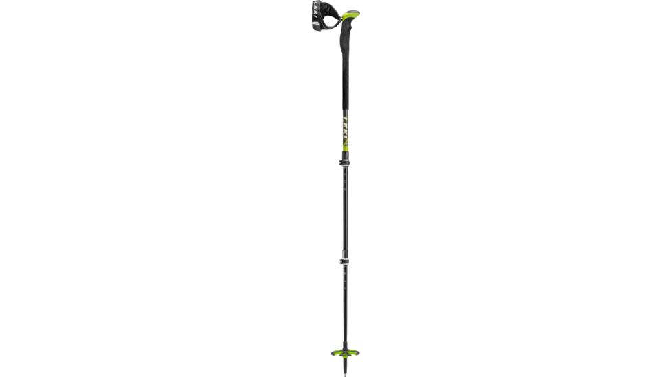 Leki Aergon 3 Vertical Trekking Poles-Black/Green-150 cm
