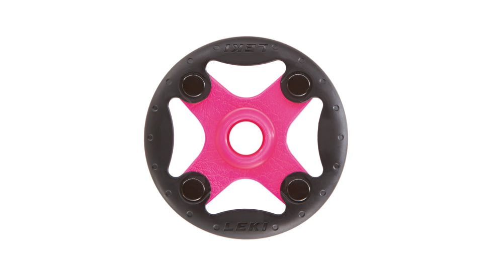 Leki Bandit Ski Basket, Black/White, 854200003