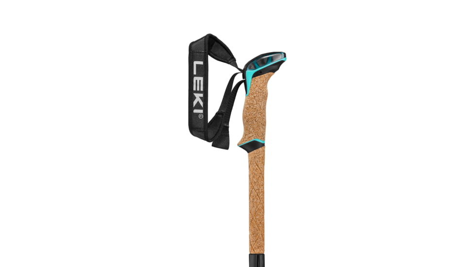 Leki Bernina FX Carbon Trekking Poles, Midnight Blue/Darkblue Mint, 100 - 120 cm, 65324681