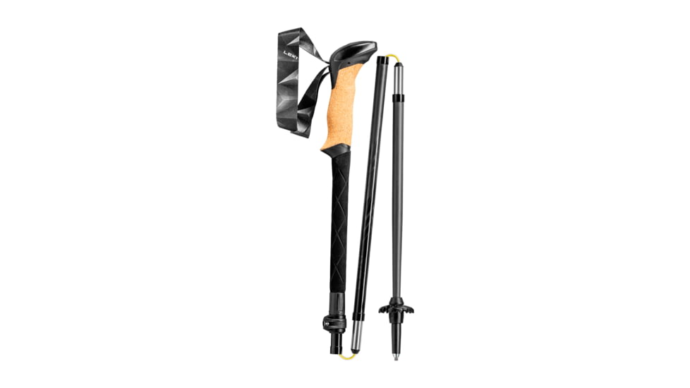 Leki Black Series FX Carbon Trekking Poles, 110 - 130 cm, 65229001