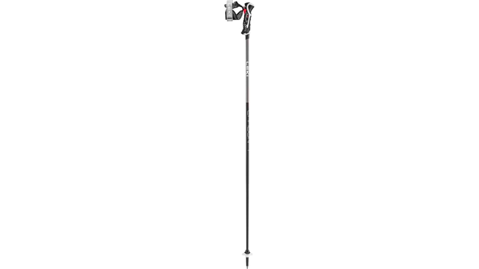 Leki Carbon 14 3D Trekking Poles, 125cm, Black/Red, 65367901125