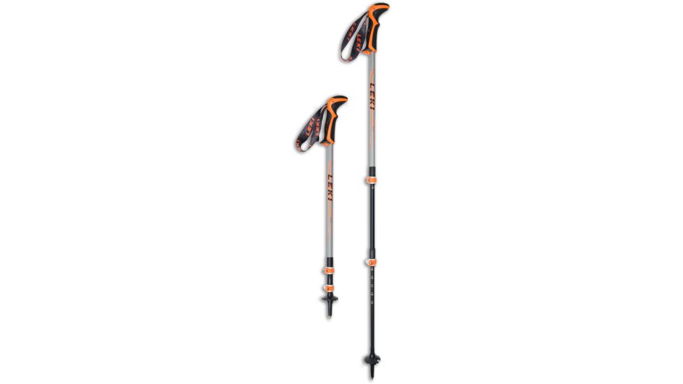 Leki Cristallo Trekking Poles, Orange, T6402436