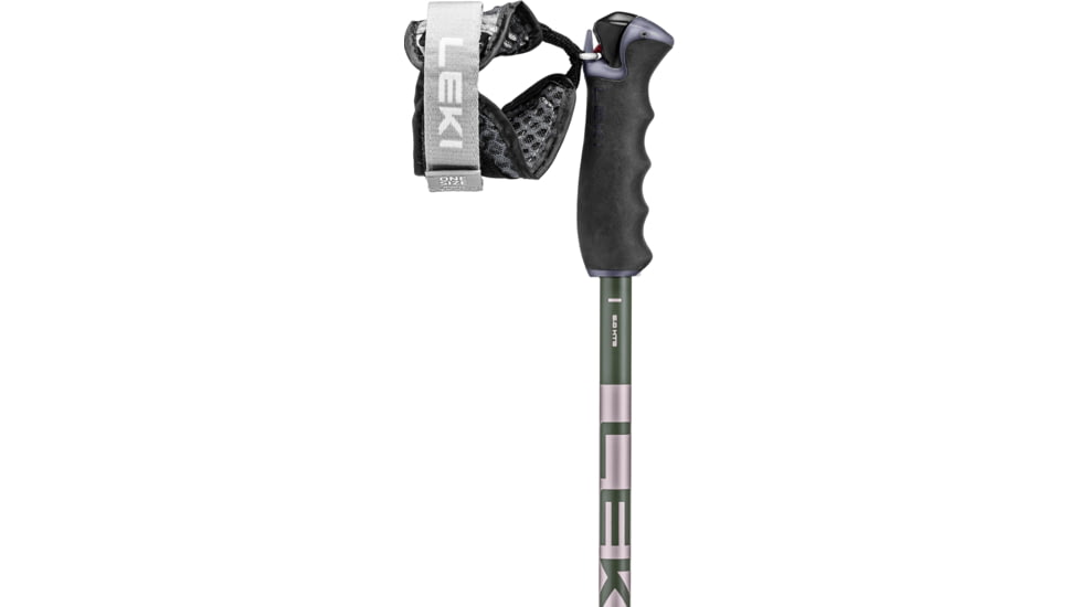 Leki Detect S Trekking Poles, Green/Copper, 120 cm, 65368113120
