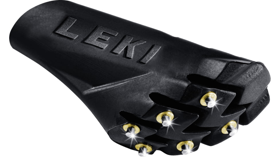 Leki Fitness Studded Tractn Tip, Rubber, 882320103