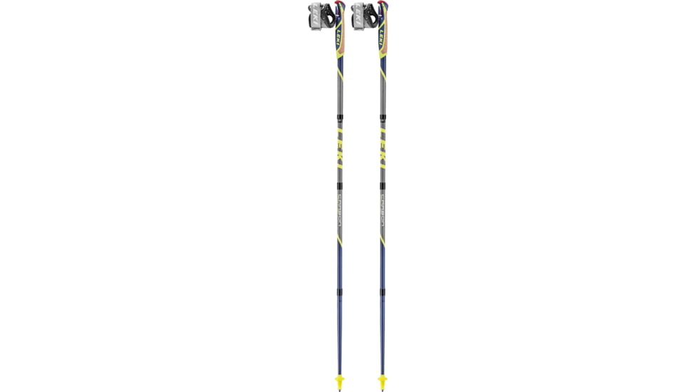 Leki Micro Flash Carbon Trekking Poles, 125cm, 65125821125