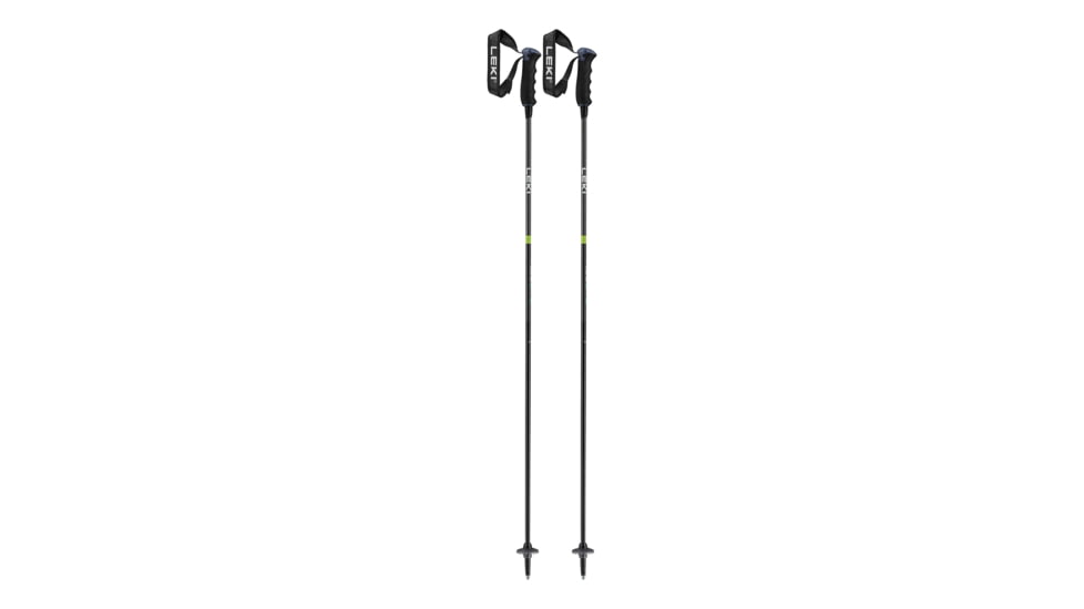 Leki Neolite Carbon Trekking Poles, Black/Anthracite/Neon/Green, 110cm, 65348321110