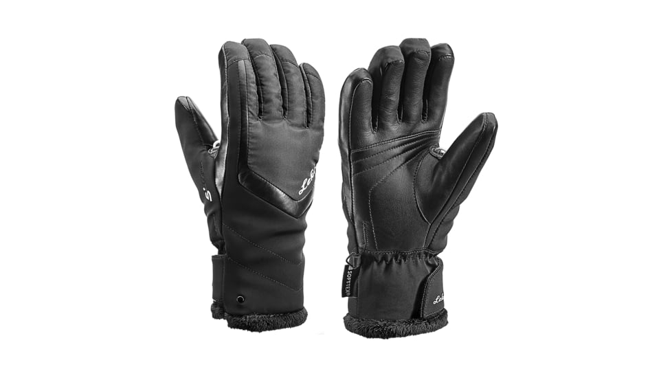 Leki Stella S Lady Gloves - Women's, Black, Large, 640824201085