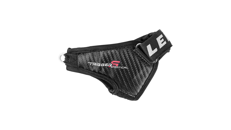 Leki Trigger Vertical Strap, Black/Red/Carbon Fiber, One Size, 886562156