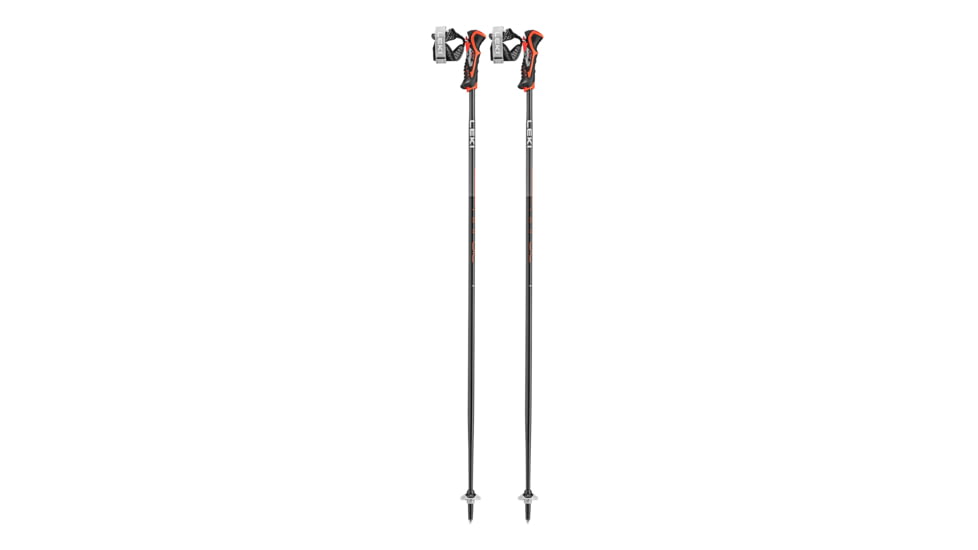 Leki Airfoil 3D Trekking Poles, Black/Red/Anthracite, 110cm, 65367951110