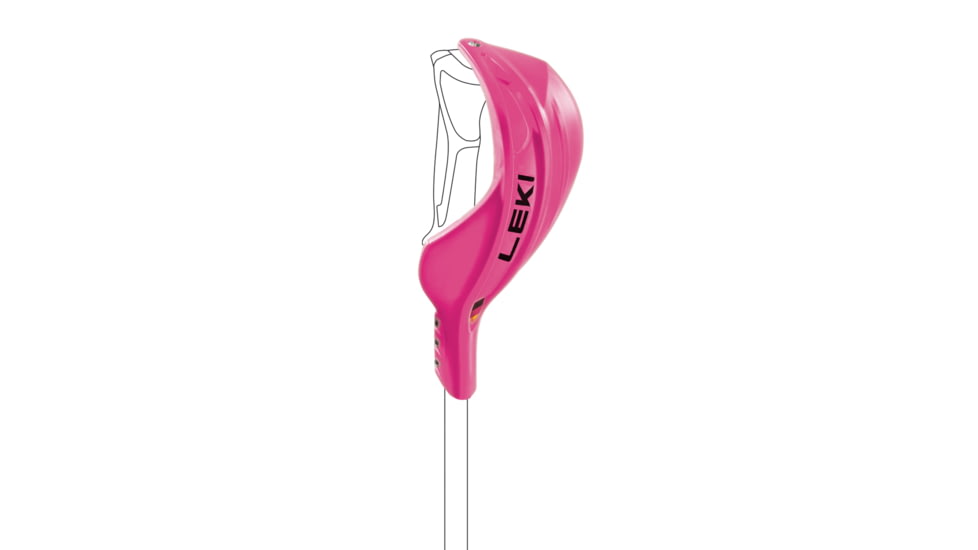Leki Closed Gate Guard WC, Pink/Black, One Size, 864611111