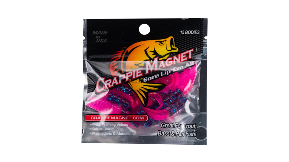 Leland Crappie Mag 15pc Body Midnight Pink, 19084