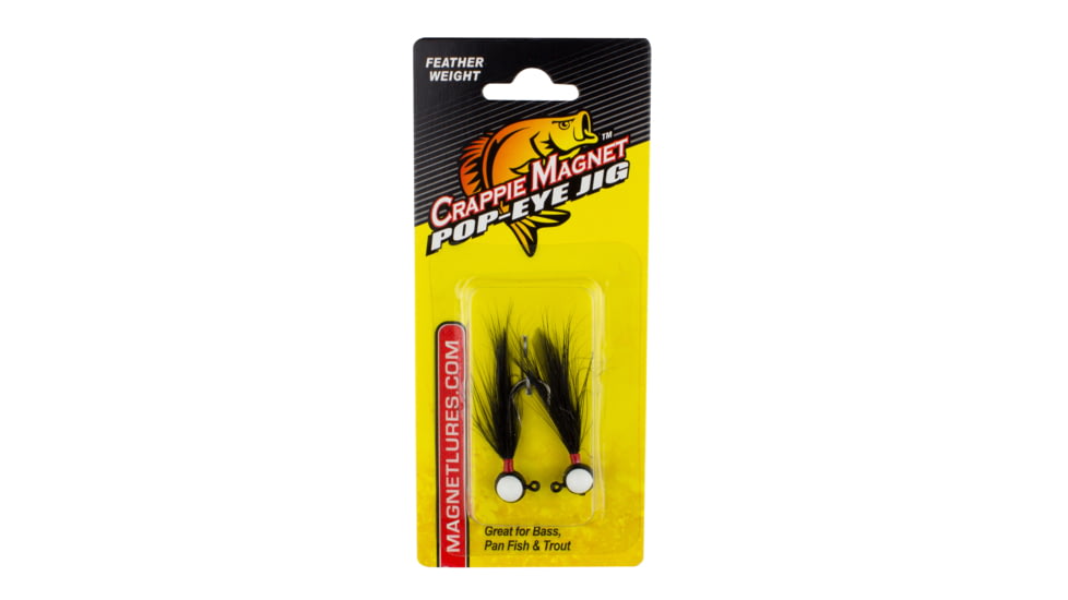 Leland Pop Eye Jig, 1/16 oz Black, 87488