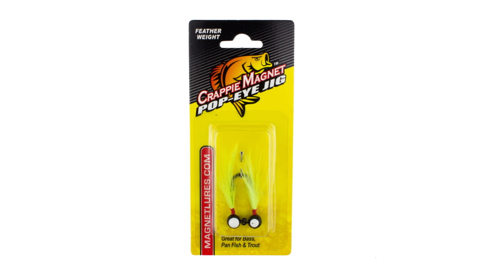 Leland Pop Eye Jig, 1/16 oz Chartreuse, 87495