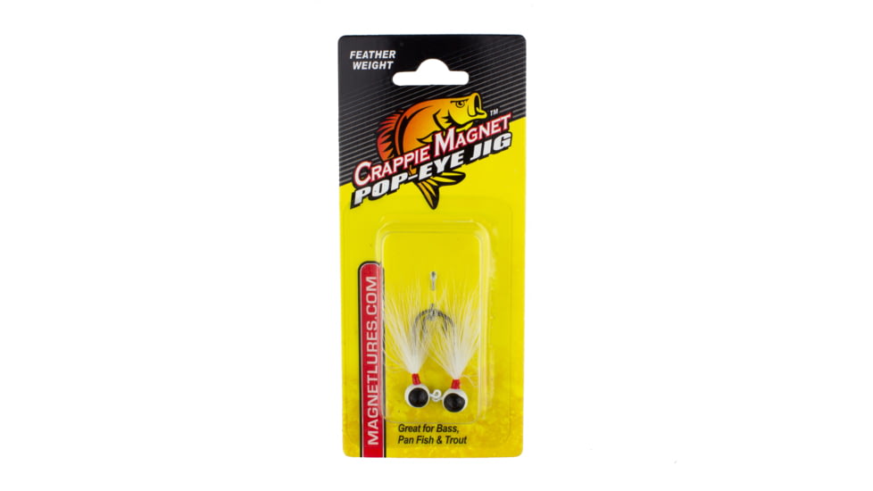 Leland Pop Eye Jig, 1/16 oz White, 87494