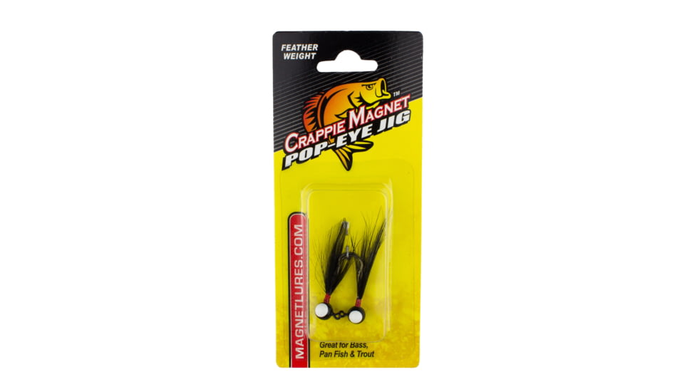 Leland Pop Eye Jig, 1/32 oz Black, 87487