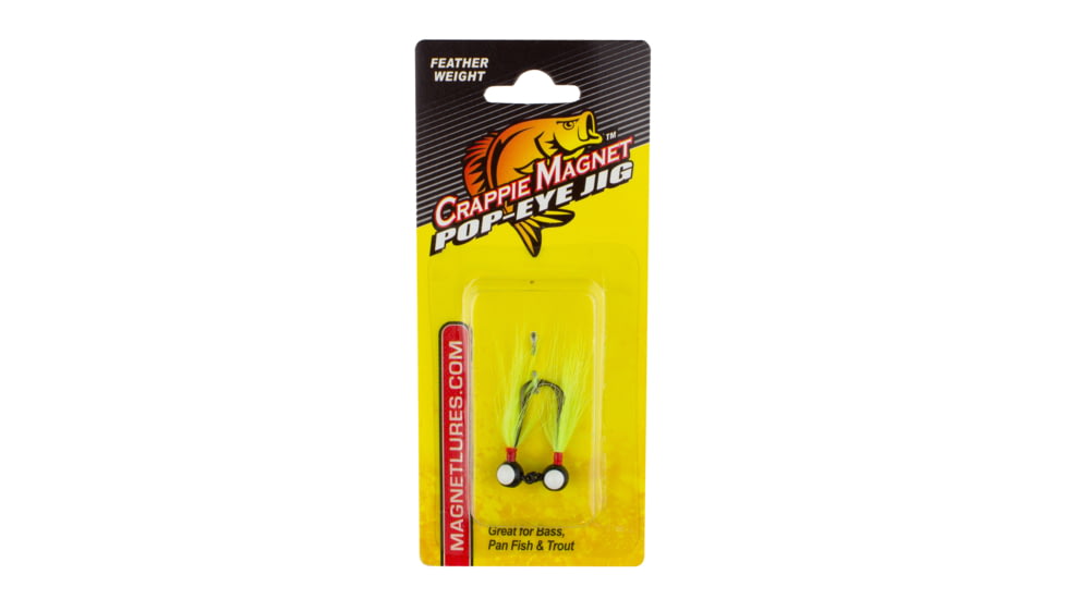 Leland Pop Eye Jig, 1/32 oz Chartreuse, 87493