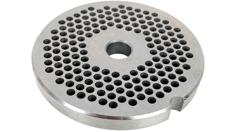 LEM Products #10/12 Grinder Plate - 1/8in Hole Size, Salvinox SS, 347SS-SAL